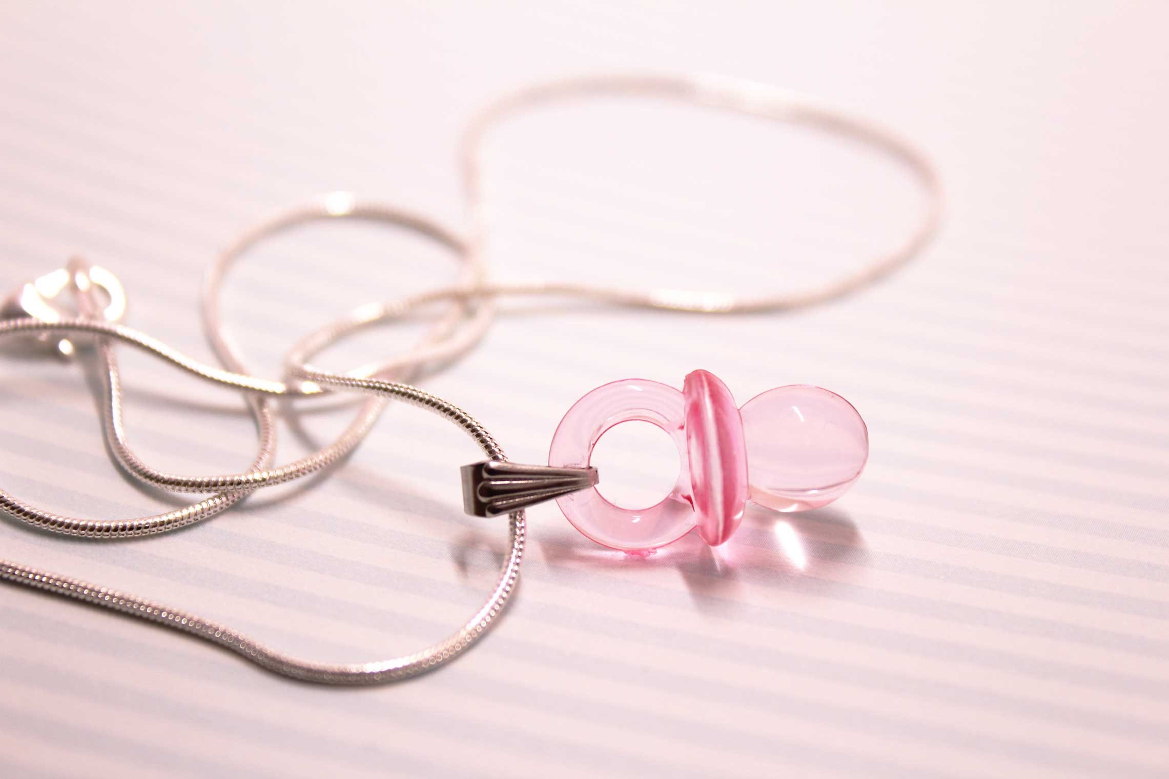 Pink Dummy Necklace | Etsy