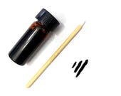 Black Vegan Eyeliner, Liquid Eyeliner, Zero Waste Eyeliner, Zero Waste Makeup, Cruelty Free Makeup, Easter Gift for Her