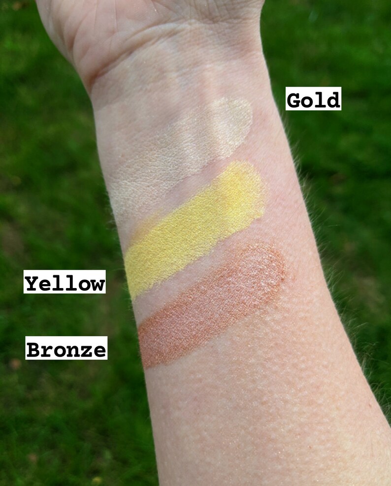 Bronze Vegan Eyeshadow Copper Eyeshadow Zero Waste Etsy