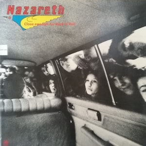 Nazareth, Close Enough for Rock &#39;n&#39; Roll, Vintage Record Album, Vinyl LP, Classic Rock Music, Scottish Rock Band, Heavy Metal Hard Rock