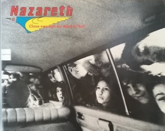 Nazareth, Close Enough for Rock 'n' Roll, Vintage Record Album, Vinyl LP, Classic Rock Music, Scottish Rock Band, Heavy Metal Hard Rock