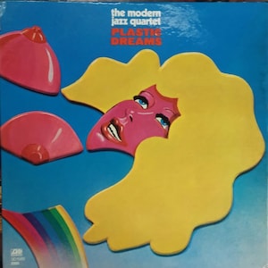 The Modern Jazz Quartet, Plastic Dreams, Vintage Record Album, Vinyl LP, Classic Modern Jazz, Jazz Combo, Classical, Cool Jazz, Blues