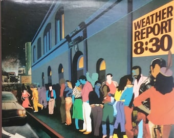 マイケル寂聴【レコード】Weather Report 8作品+おまけ Weather Report, 8:30, Vintage Record Album, Vinyl LP