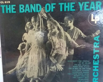 Les Elgart and His Orchestra, The Band of the Year, Vintage Record Album, Vinyl LP, Classic Ragtime Popular Jazz Music, American Swing Jazz