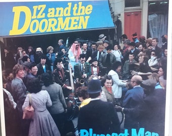 Diz and the Doormen, Bluecoat Man, Vintage Record Album, Vinyl LP, Classic Blues Rock Music, Piano Jazz, Boogie Woogie, Rare Obscure