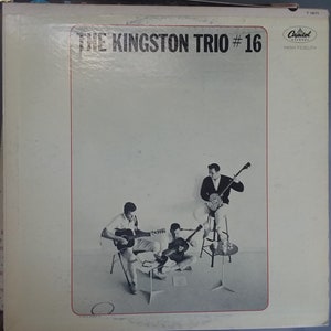 The Kingston Trio, YOUR CHOICE , #16 or Debut Album, Vintage Vinyl Record Album, Classic American Folk Music, Pop Trio, Protest Songs