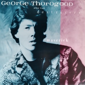 George Thorogood and the Destroyers, Move it on Over, Vintage Record Album, Vinyl LP, Classic Rock and Roll Music