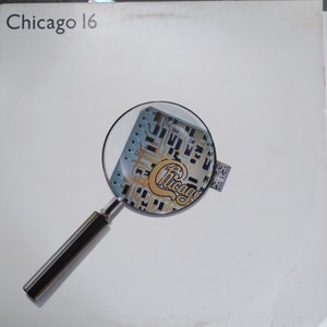 Chicago, 16, Vintage Record Album, Vinyl LP, Classic Rock and Roll Music, American Rock Band, Chicago Illinois, Brass Section, Rock Blues