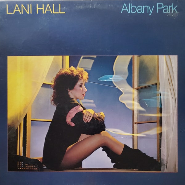 Lani Hall, Albany Park, vintage vinylplaatalbum, klassieke jaren 1980 pop jazz funk soul, Amerikaanse singer-songwriter