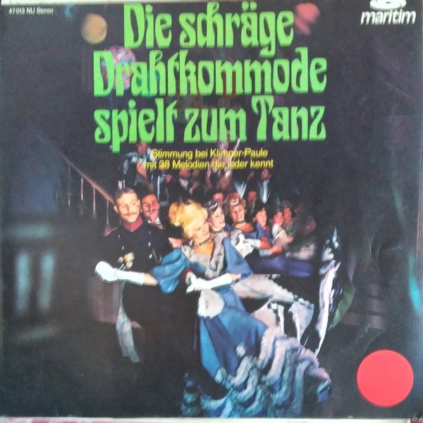 Klimper-Paule, Die Schräge Drahtkommode Spielt Zum Tanz, Vintage Record Album, Vinyl LP, Classic Germany Music, Import