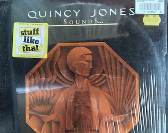 Quincy Jones, Sounds and Stuff Like That, Vintage Record Album, Vinyl LP, Classic American Jazz Music, American Singer Composer