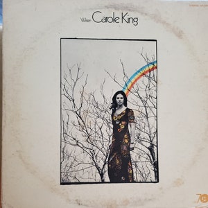 Carole King, Writer, Vintage Record Album, Vinyl LP, Pop Music, Singer Songwriter, Folk Music, Love Ballads, Grammy Winner, Female Legend