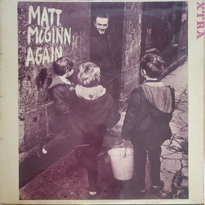 Matt McGinn, Again, Vintage Vinyl Record Album, Classic Scottish Folk Music, World Music, Singer Songwriter, Actor and Poet