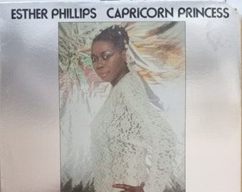 Esther Phillips, Capricorn Princess, LA, Vintage Record Album, Vinyl LP, Classic Rhythm and Blues, Soul Music, Rare