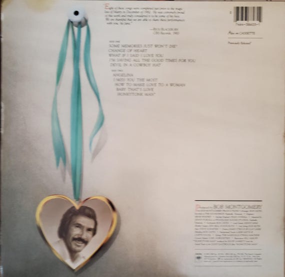 Marty Robbins, Some Memories Just Won't Die, Vintage Record Album