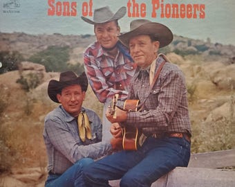 The Sons of the Pioneers, YOUR CHOICE, Vintage Record Album, Vinyl LP, Classic Country Music, Western Singing Group