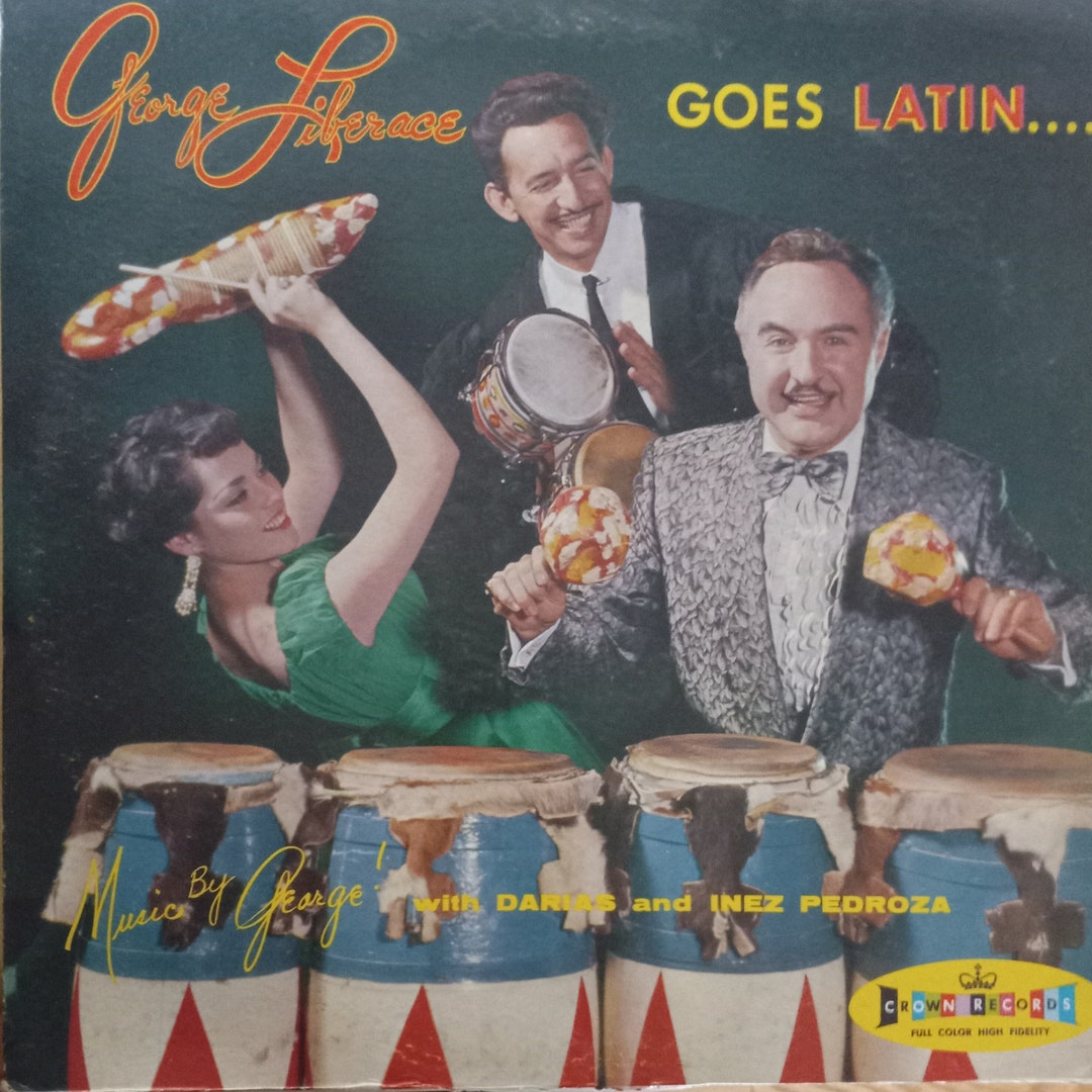 George Liberace With Darias, Inez Pedroza, Goes Latin, Vintage