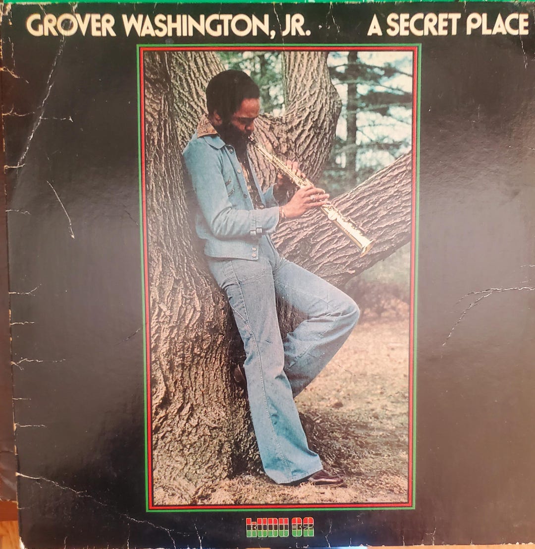 Grover Washington Jr., A Secret Place, Vintage Record Album, Vinyl