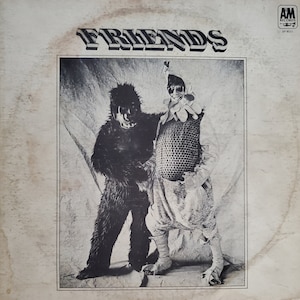 A&M Records Friends, Compilation Album, Promotional Vintage Vinyl Record, Classic Rock, Pop Rock, Various Artists