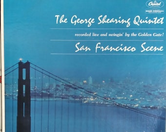 The George Shearing Quintet, YOUR CHOICE, San Francisco Scene, Latin Lace, Shearing Today! Vintage Vinyl Record Album, Easy Listening Jazz