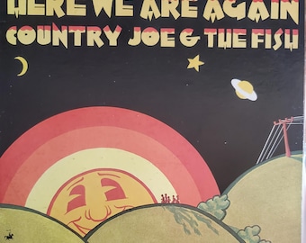 Country Joe and the Fish, Electric Music for the Mind and Body, Vintage Record Album, Vinyl LP, Classic Rock Music, Psychedelic Rock Band