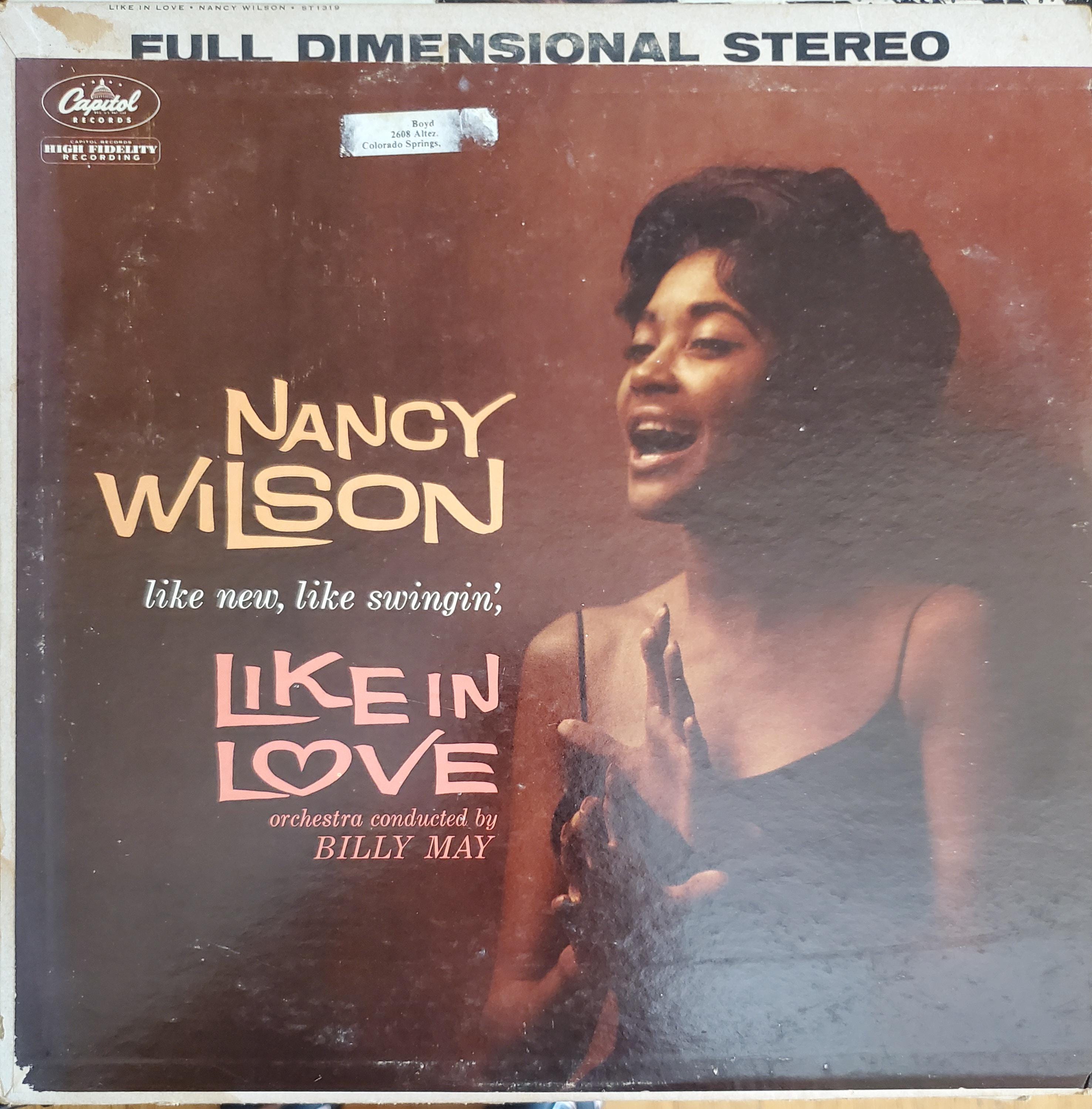 Nancy Wilson, YOUR CHOICE, Vintage Record Album, Vinyl LP, Classic