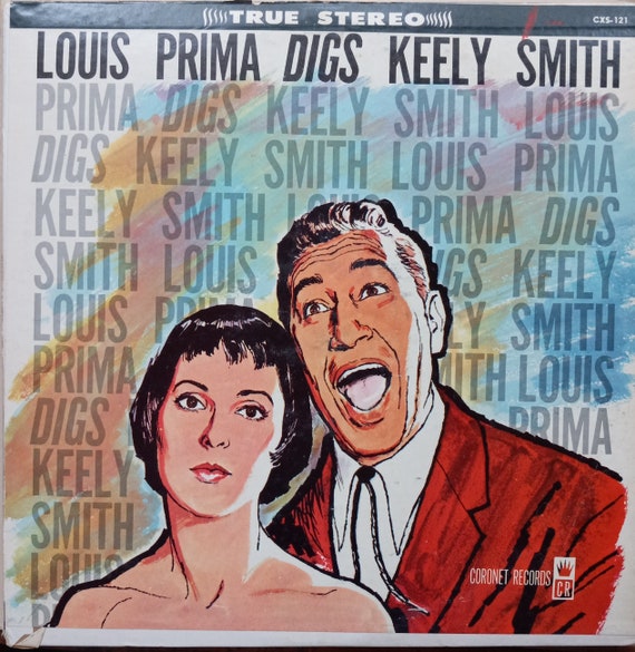 Louis Prima Digs Keely Smith Record Album Vinyl LP