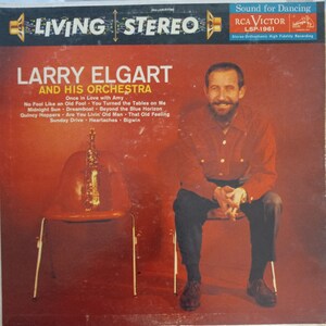 Larry Elgart and His Orchestra, Sound for Dancing, Vintage Record Album, Vinyl LP, Classic Jazz, American Jazz Bandleader