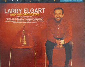 Larry Elgart and His Orchestra, Sound for Dancing, Vintage Record Album, Vinyl LP, Classic Jazz, American Jazz Bandleader