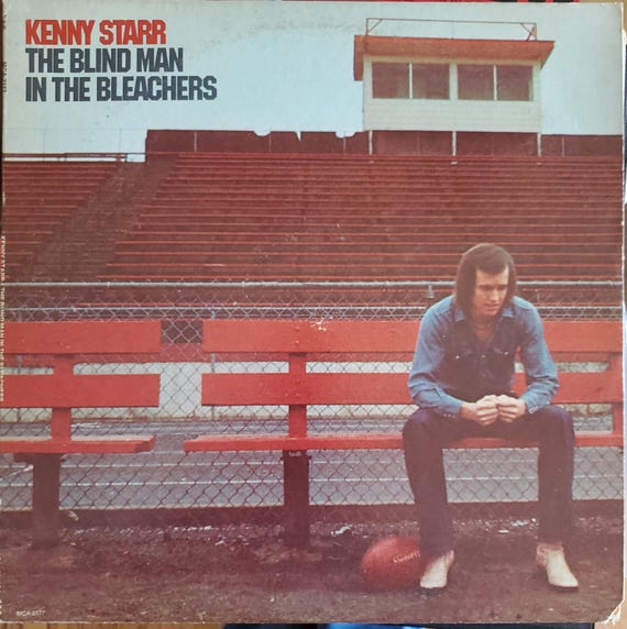 Kenny Starr, the Blind Man in the Bleachers, Vintage Vinyl Record