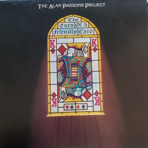 The Alan Parson Project, The Turn of a Friendly Card, Vintage Record Album, Vinyl LP, Classic Rock Music, British Rock Band, 1980 Release