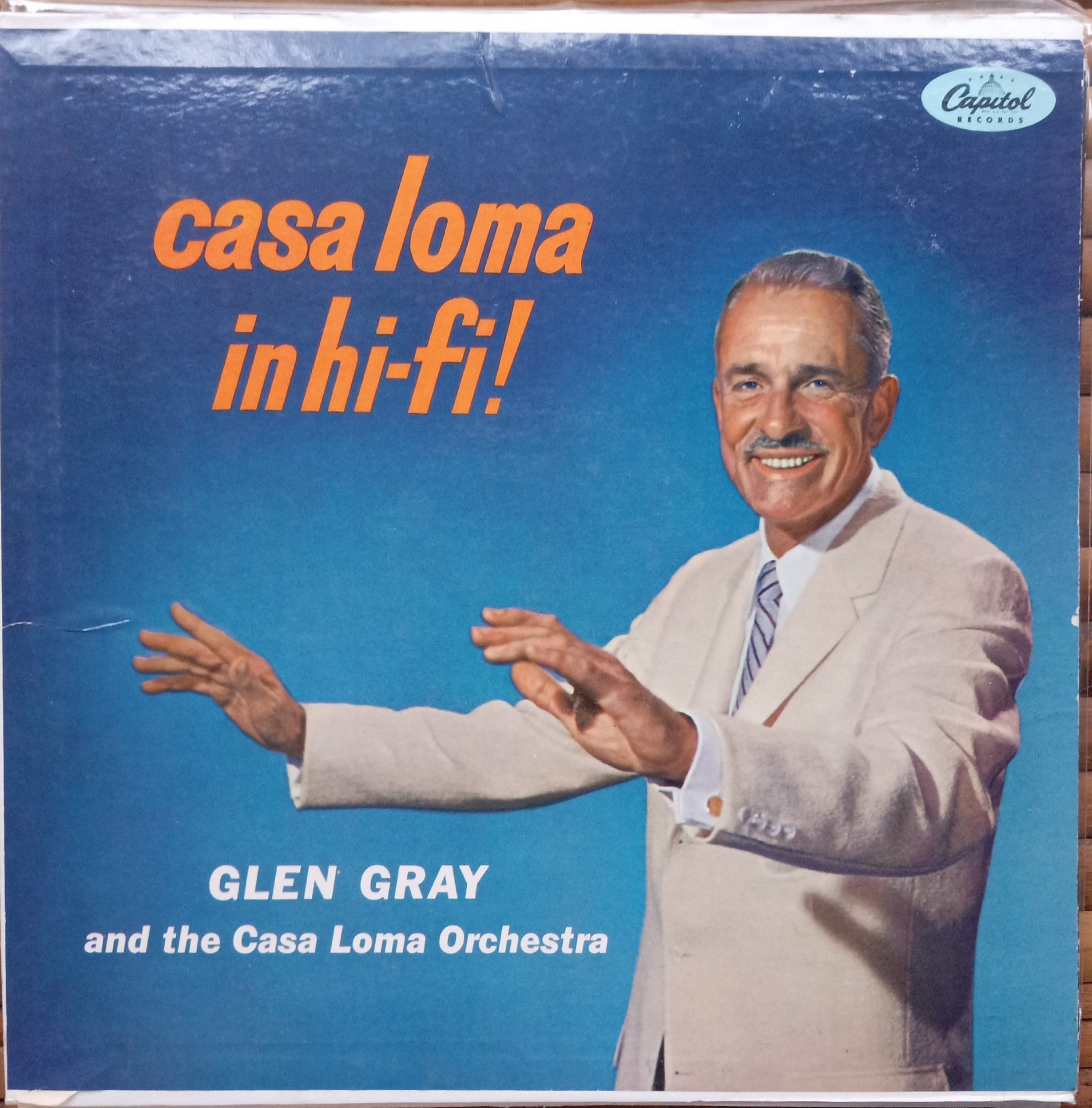 ★ＵＳオリジナル盤★『ＧＡＲＲＹ ＧＬＥＮＮ』ギャリー・グレンＬＰ Glen Gary and the Casa Loma Orchestra, Casa Loma in Hi-fi, Vintage