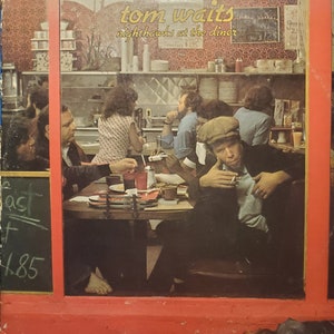 Tom Waits, Nighthawks at the Diner, Álbum de discos de vinilo vintage, Música folclórica de blues clásico, Músico lírico y poético