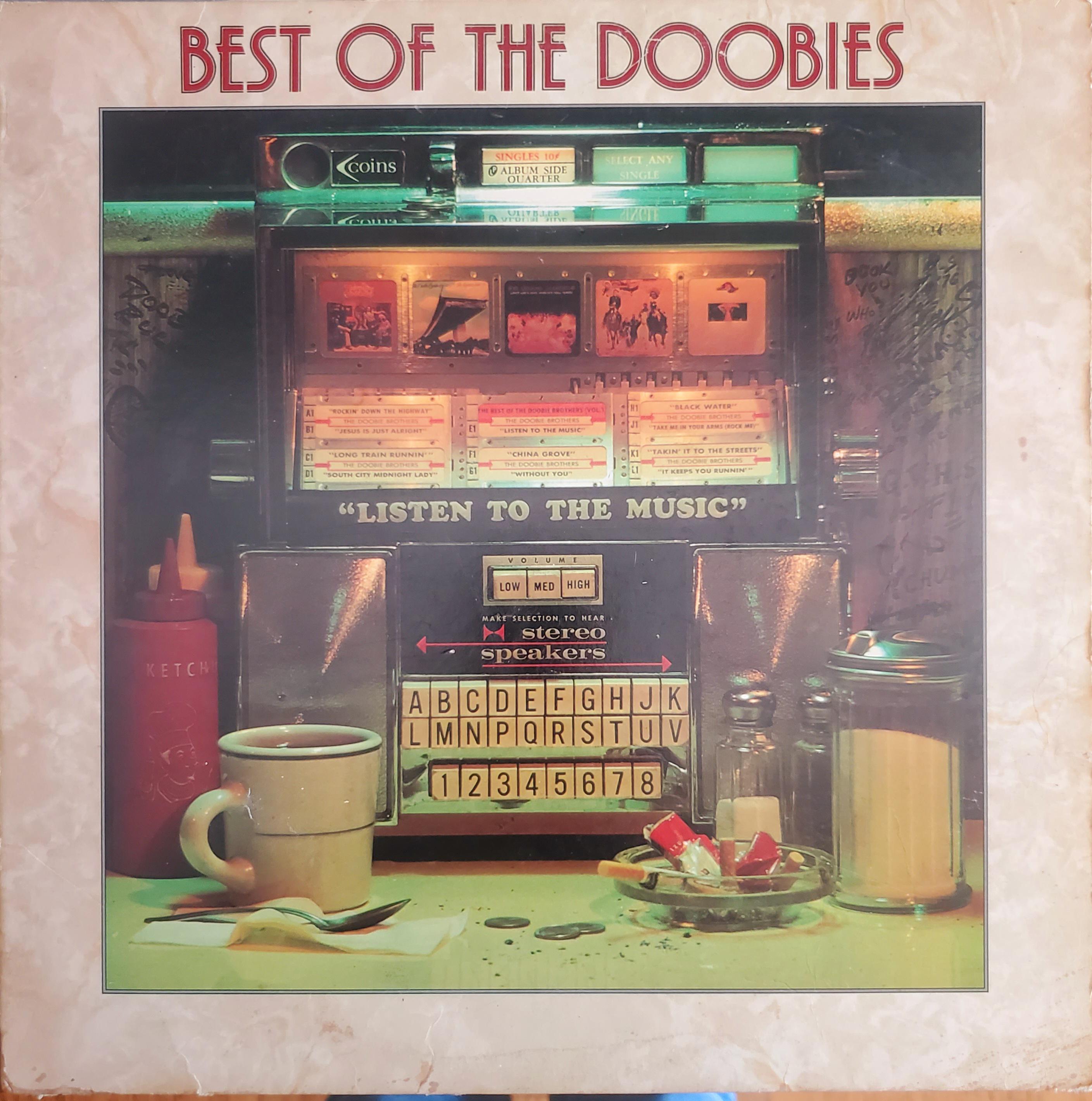Doobie Brothers, Best of the Doobies, Vintage Record Album, Vinyl