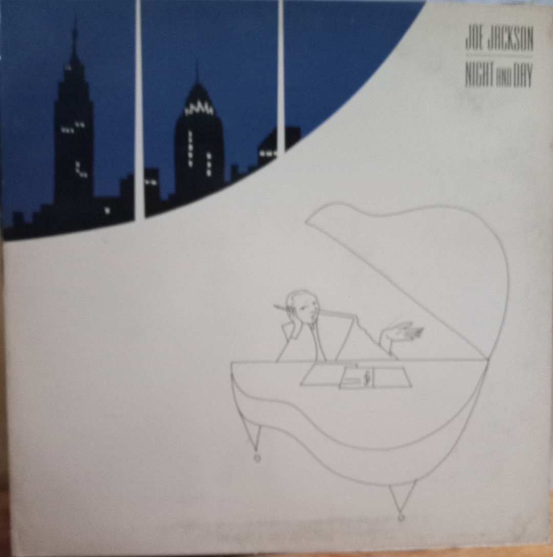Joe Jackson, Night and Day, Vintage Record Album, Vinyl LP