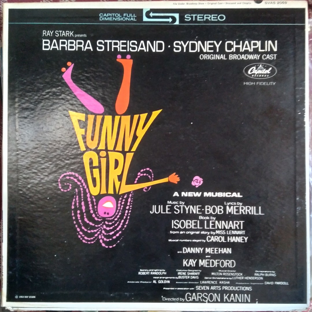 Funny Girl, Original Broadway Cast, Barbra Streisand, Vintage Vinyl