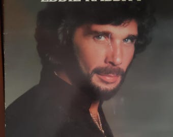 Eddie Rabbitt, The Best of Eddie Rabbit, Vintage Vinyl Record Album, Classic Country Rock, American Country Singer