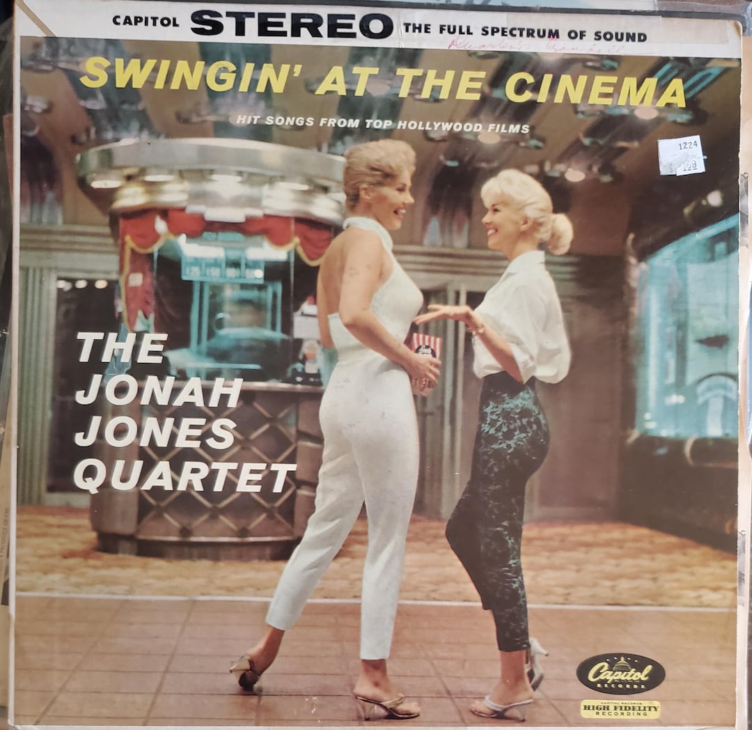The Jonah Jones Quartet, Swingin' at the Cinema, Vintage Record Album ...