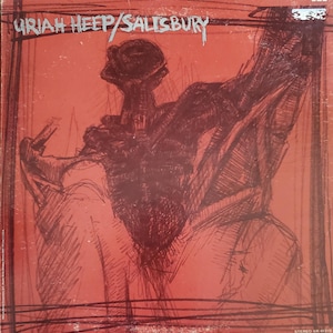 Uriah Heep, Salibury, Vintage Record Album, Vinyl LP, Classic Rock Music, English Rock Band, Heavy Metal, Hard Rock Music
