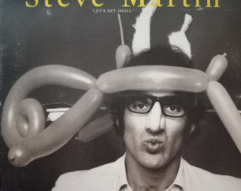 Steve Martin Comedy Albums, Let&#39;s Get Small, Not Rated or Graded, Good Condition Visually Inspected