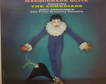Khatchaturian, Kabalevsky, Kiril Kondrashin, RCA Victor Symphony Orchestra, Masquerade Suite / The Comedians, Vintage Vinyl Record, RARE