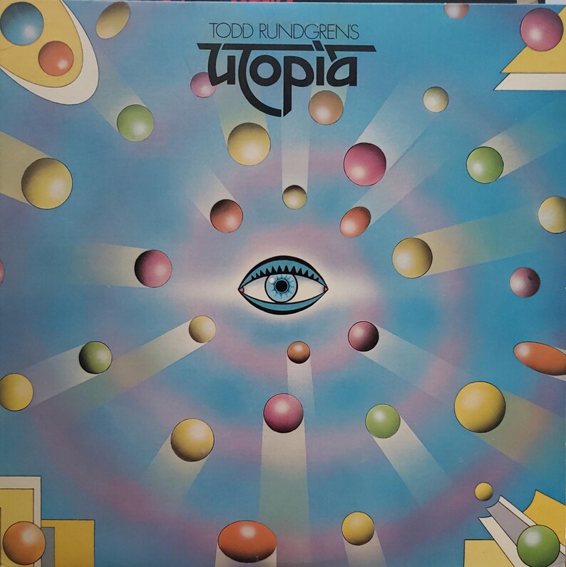 Todd Rundgren's Utopia, Vintage Record Album, Vinyl LP, Classic ...