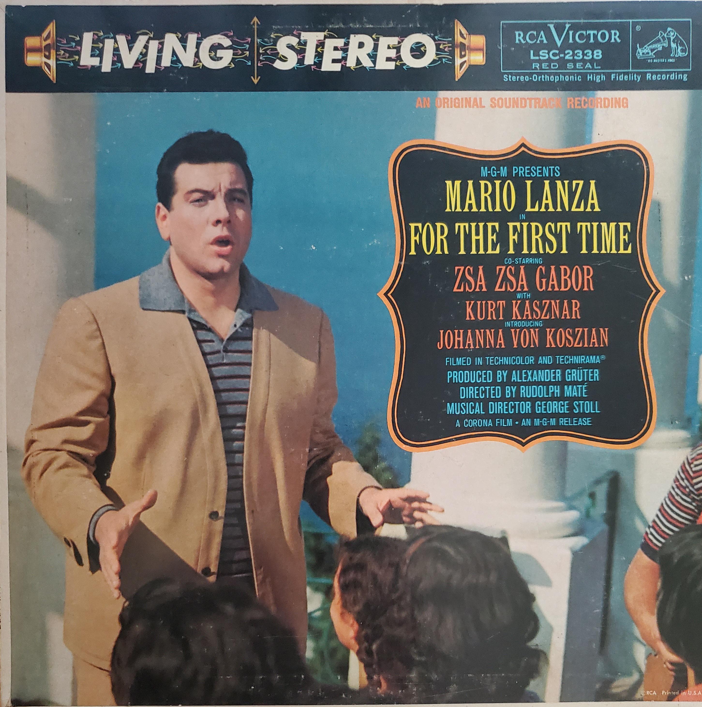 Mario Lanza, for the First Time Movie Soundtrack, Vintage Vinyl