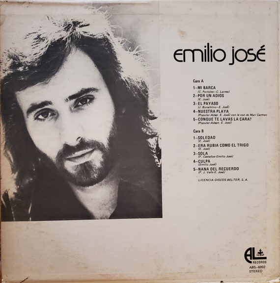 Emilio José, Mi Barca, Álbum de discos de vinilo vintage, Música