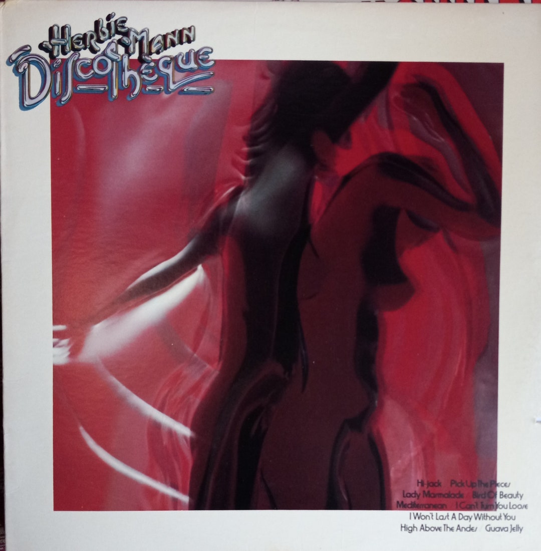 Herbie Mann, Discotheque, Vintage Record Album, Vinyl LP, Classic Jazz