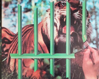 Tigres de Pan Tang, The Cage, Álbum de vinilo vintage, Heavy Metal clásico, Banda británica de heavy metal