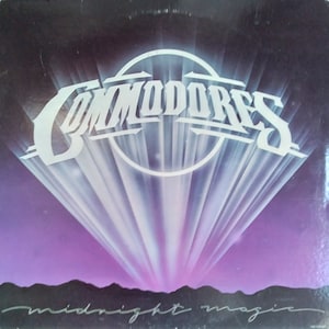 Commodores, Midnight Magic, Vintage Record Album, Vinyl LP, Classic Funk Soul Music, American Funk Band, Motown Label