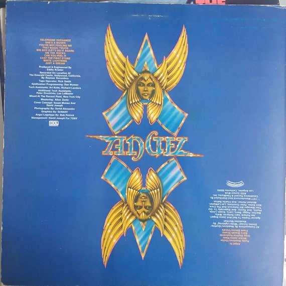 Angel, on Earth as It is in Heaven, Vintage Record Album, Vinyl LP
