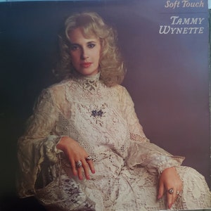 Tammy Wynette, Soft Touch, Vintage Record Album, Vinyl LP, Classic Country Music, Country Music Legend, American Singer Songwriter