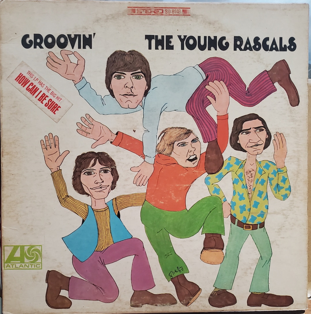 Young Rascals Music The Young Rascals, Groovin', Vintage Record Album, Vinyl LP, Classic ...